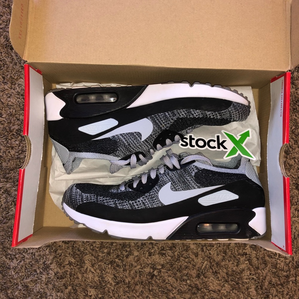 Nike Airmax 90 Ultra Flyknit 2.0 Wolf Grey